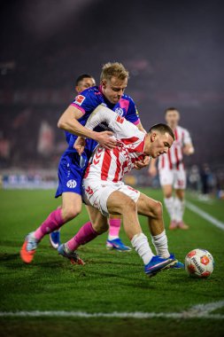 COLOGNE, GERMANY - 17 Ocak 2026: Dedi El Mala, 1.Bundesliga futbol maçı 1. FC Koeln 1 'e karşı. Rhein Enerji Stadyumunda FSV Mainz 05