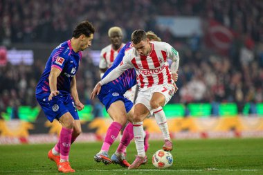 COLOGNE, Almanya - 17 Ocak 2026: Luca Waldschmidt, 1.Bundesliga futbol maçı 1. FC Koeln 1 'e karşı. Rhein Enerji Stadyumunda FSV Mainz 05