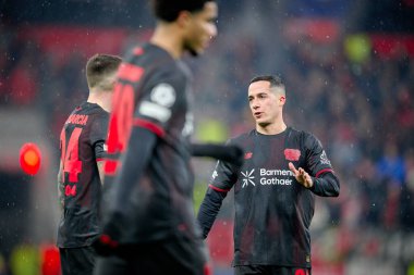 LEVERKUSEN, GERMANY - 28 HAZİRAN, 2026: Lucas Vazquez - Bayer 04 Leverkusen ile Villareal FC arasındaki UEFA Şampiyonlar Ligi maçı.