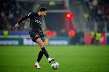 LEVERKUSEN, GERMANY - 28 HAZİRAN, 2026: Jarell Quansah - Bayer 04 Leverkusen ile Villareal FC arasında oynanan UEFA Şampiyonlar Ligi maçı.