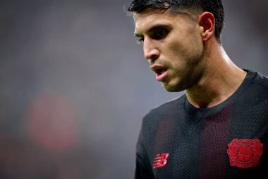 LEVERKUSEN, GERMANY - 28 HAZİRAN, 2026: Exequiel Palacios - Bayer 04 Leverkusen ile Villareal FC arasındaki UEFA Şampiyonlar Ligi maçı.