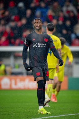 LEVERKUSEN, GERMANY - 28 HAZİRAN, 2026: Christian Kofane - Bayer 04 Leverkusen ile Villareal FC arasında oynanan UEFA Şampiyonlar Ligi maçı.