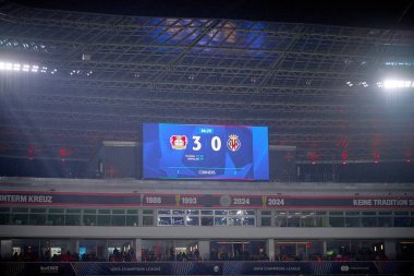 LEVERKUSEN, GERMANY - 28 HAZİRAN, 2026: Bayer 04 Leverkusen ile Villareal FC arasındaki UEFA Şampiyonlar Ligi maçı.