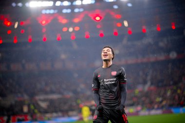 LEVERKUSEN, GERMANY - 28 HAZİRAN, 2026: Malik Tillman - Bayer 04 Leverkusen ile Villareal FC arasındaki UEFA Şampiyonlar Ligi maçı.