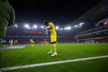 LEVERKUSEN, GERMANY - 28 HAZİRAN, 2026: Renato Veiga - Bayer 04 Leverkusen ile Villareal FC arasında oynanan UEFA Şampiyonlar Ligi maçı.