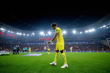 LEVERKUSEN, GERMANY - 28 HAZİRAN, 2026: Renato Veiga - Bayer 04 Leverkusen ile Villareal FC arasında oynanan UEFA Şampiyonlar Ligi maçı.