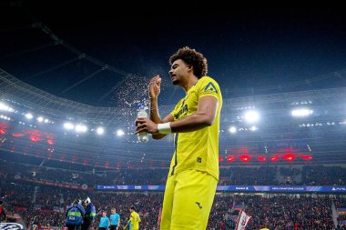 LEVERKUSEN, GERMANY - 28 HAZİRAN, 2026: Renato Veiga - Bayer 04 Leverkusen ile Villareal FC arasında oynanan UEFA Şampiyonlar Ligi maçı.