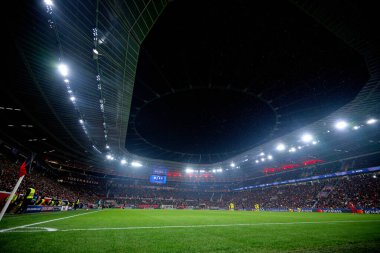 LEVERKUSEN, GERMANY - 28 HAZİRAN, 2026: Bayer 04 Leverkusen ile Villareal FC arasındaki UEFA Şampiyonlar Ligi maçı.