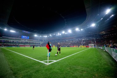 LEVERKUSEN, GERMANY - 28 HAZİRAN, 2026: Alejandro Grimaldo - Bayer 04 Leverkusen ile Villareal FC arasındaki UEFA Şampiyonlar Ligi maçı.