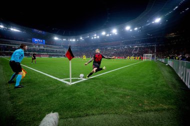 LEVERKUSEN, GERMANY - 28 HAZİRAN, 2026: Alejandro Grimaldo - Bayer 04 Leverkusen ile Villareal FC arasındaki UEFA Şampiyonlar Ligi maçı.