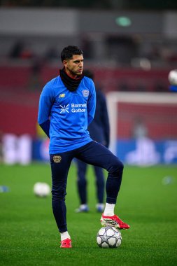 LEVERKUSEN, GERMANY - 28 HAZİRAN, 2026: Exequiel Palacios - Bayer 04 Leverkusen ile Villareal FC arasındaki UEFA Şampiyonlar Ligi maçı.