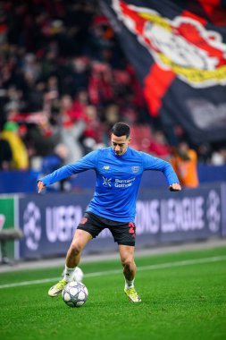 LEVERKUSEN, GERMANY - 28 HAZİRAN, 2026: Lucas Vazquez - Bayer 04 Leverkusen ile Villareal FC arasındaki UEFA Şampiyonlar Ligi maçı.