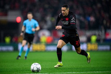 LEVERKUSEN, GERMANY - 28 HAZİRAN, 2026: Lucas Vazquez - Bayer 04 Leverkusen ile Villareal FC arasındaki UEFA Şampiyonlar Ligi maçı.