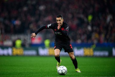 LEVERKUSEN, GERMANY - 28 HAZİRAN, 2026: Lucas Vazquez - Bayer 04 Leverkusen ile Villareal FC arasındaki UEFA Şampiyonlar Ligi maçı.