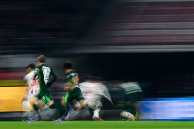 Kolej, Almanya - 30 HAZİRAN, 2026: - 1. Bundesliga futbol maçı 1. FC Koeln, VfL Wolfsburg 'a karşı. Rhein Enerji Stadyumunda.