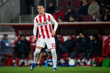 KOLOGNE, Almanya - 30 HAZİRAN, 2026: 1 dedi El Mala. Bundesliga futbol maçı 1. FC Koeln, VfL Wolfsburg 'a karşı. Rhein Enerji Stadyumunda.