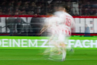 Kolej, Almanya - 30 Ocak 2026: Isak Johannesson - 1. Bundesliga futbol maçı 1. FC Koeln, VfL Wolfsburg 'a karşı. Rhein Enerji Stadyumunda.