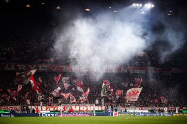 Kolej, Almanya - 30 HAZİRAN, 2026: - 1. Bundesliga futbol maçı 1. FC Koeln, VfL Wolfsburg 'a karşı. Rhein Enerji Stadyumunda.
