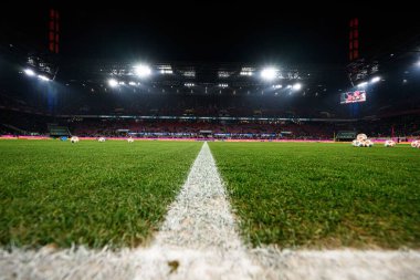 Kolej, Almanya - 30 HAZİRAN, 2026: - 1. Bundesliga futbol maçı 1. FC Koeln, VfL Wolfsburg 'a karşı. Rhein Enerji Stadyumunda.