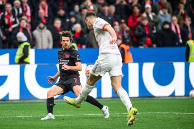 LEVERKUSEN, GERMANY - 14 Mart 2026: Jonas Hofmann - Bayer 04 Leverkusen FC Bayern Muenchen 'e karşı 1. Bundesliga maçı.