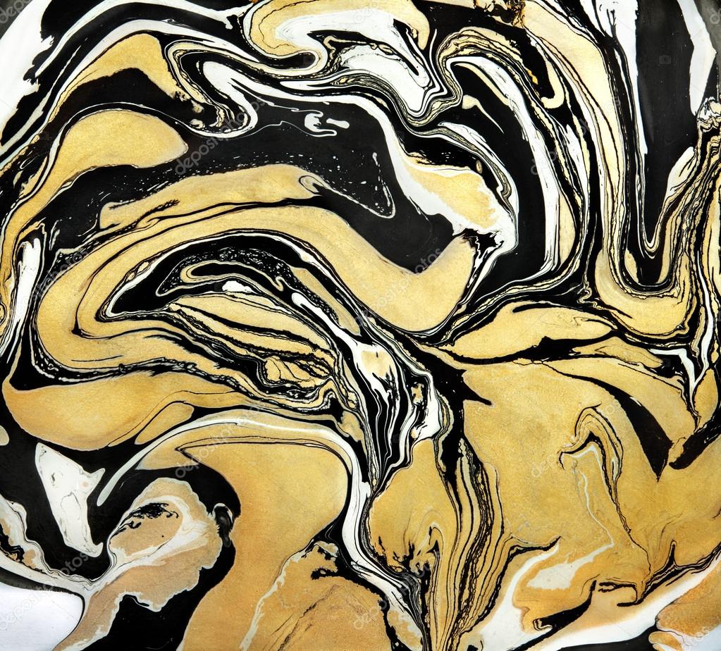 Watercolor Ink marbling texture Stock Photo by ©zverkova 112708020