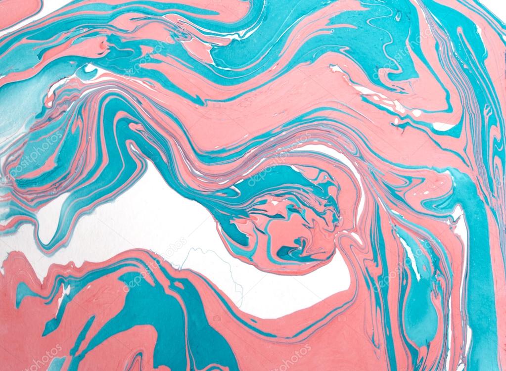 Watercolor Ink marbling texture — Stock Photo © zverkova #112708524