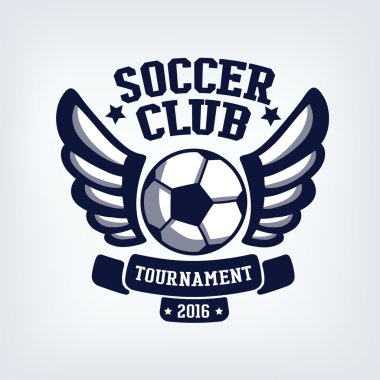 Futbol kulübü amblemi şablonu