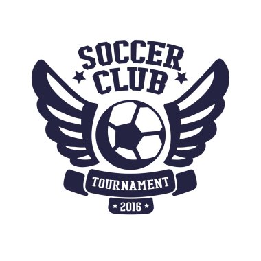 Futbol kulübü amblemi şablonu