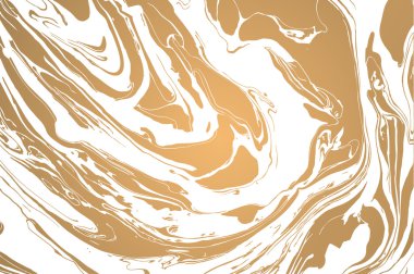 Suluboya Mürekkep mermer dokusu