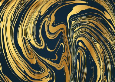 Suluboya Mürekkep mermer dokusu