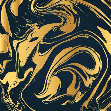 Suluboya Mürekkep mermer dokusu