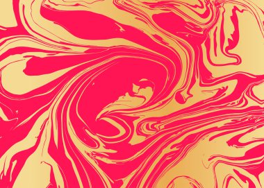 Suluboya Mürekkep mermer dokusu