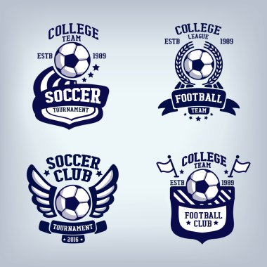 Koleksiyon futbol logosu