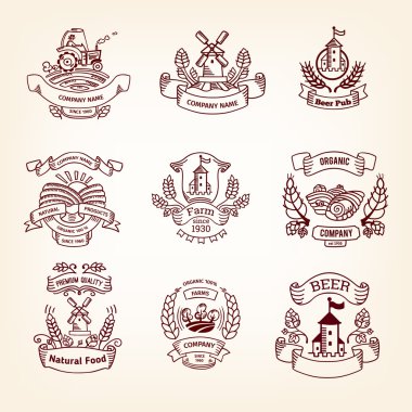 Çiftlik logolar ayarla