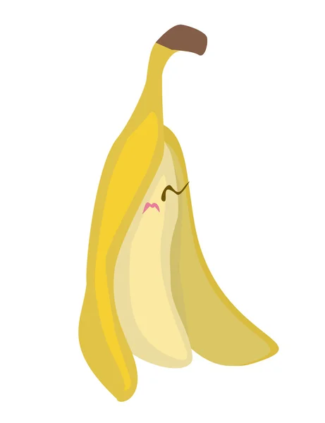 Miss Banana bonita. — Vetor de Stock