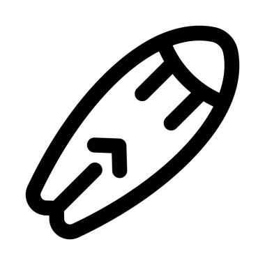 Düz Minimum Sörf Tahtası Simgeleri. Sörf, yaz ve seyahat tasarım projeleri için plaj ve deniz sporları sembolleri.