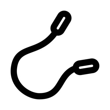 Zindelik, eğitim ve sağlıklı yaşam tarzı tasarımı için ip canlı simgesi atlama