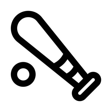 Profesyonel ve yaratıcı spor ve yarışma tasarım projeleri için beysbol modern simgesi