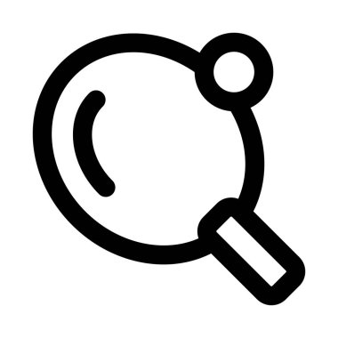 Profesyonel ve yaratıcı spor ve yarışma projeleri için masa tenisi modern simgesi