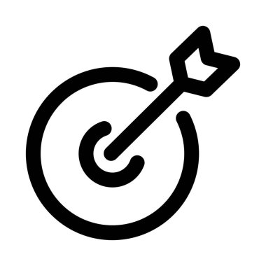 İş Amaçlı Başarı Profesyonel ve yaratıcı başarı projeleri için modern simgeyi hedefle