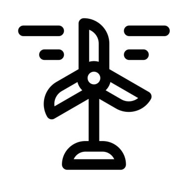Wind Power modern icon for professional and creative renewable energy and eco projects