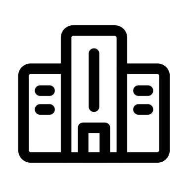 Residential minimal icon for modern and professional housing and property design projects