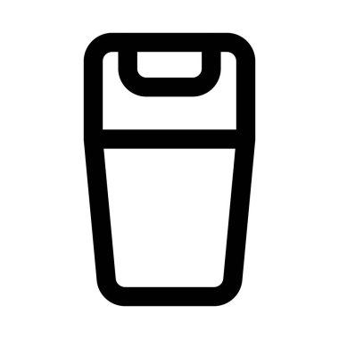 Recycle Bin unique icon for modern and professional eco-friendly and waste management projects