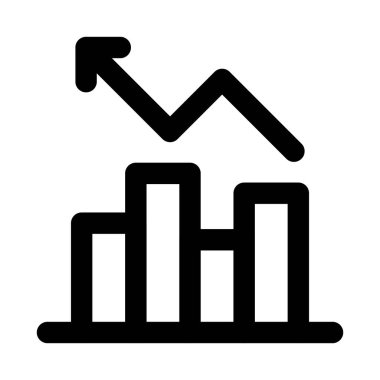 Statistical Analysis modern icon for professional and creative data and analytics projects