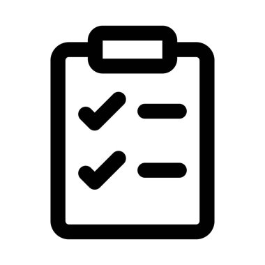 Clipboard professional icon for modern and creative tasks, organization, and management projects