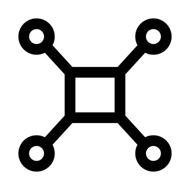 API Key modern icon for professional and creative security, access, and technology projects