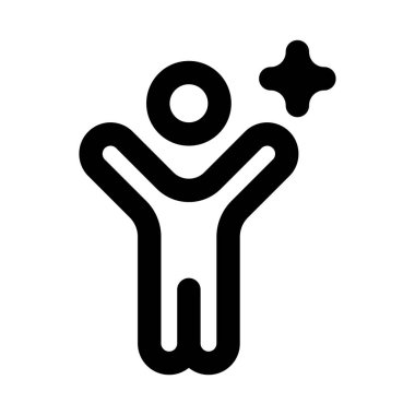 Success Icon, Bold Outline Design for Achievement, Goal, Victory, and Progress