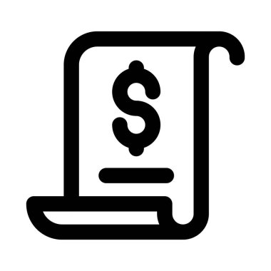 Fatura Ödeme Simgesi Maliye ve Aktarımlar için Düzenlenmiş Taslak