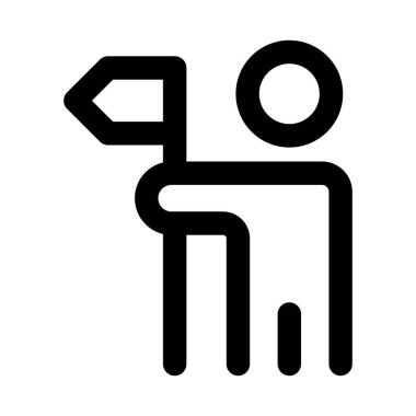 Lider Simgesi, Liderlik ve Takım Rehberi Profesyonel Taslak.