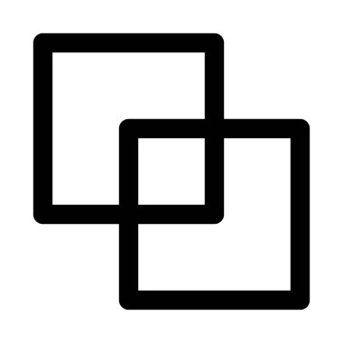 Düz minimal taslak simgesini birleştirerek kombinasyon, bütünleşme ve modern iş akışı organizasyonu tasarımını temsil eder